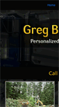 Mobile Screenshot of gregbrockdozing.com